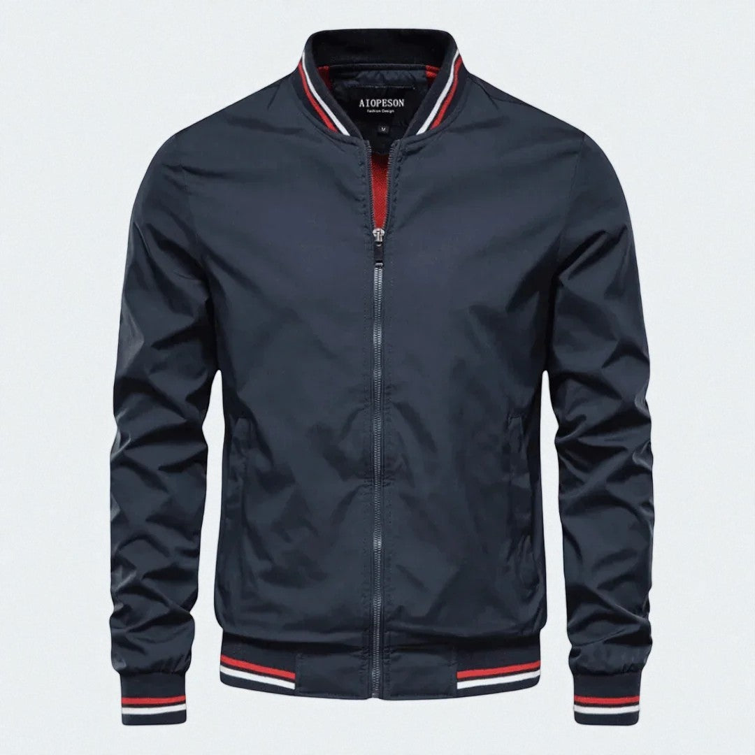 Urban Edge Baseball Bomber Jacket for Men