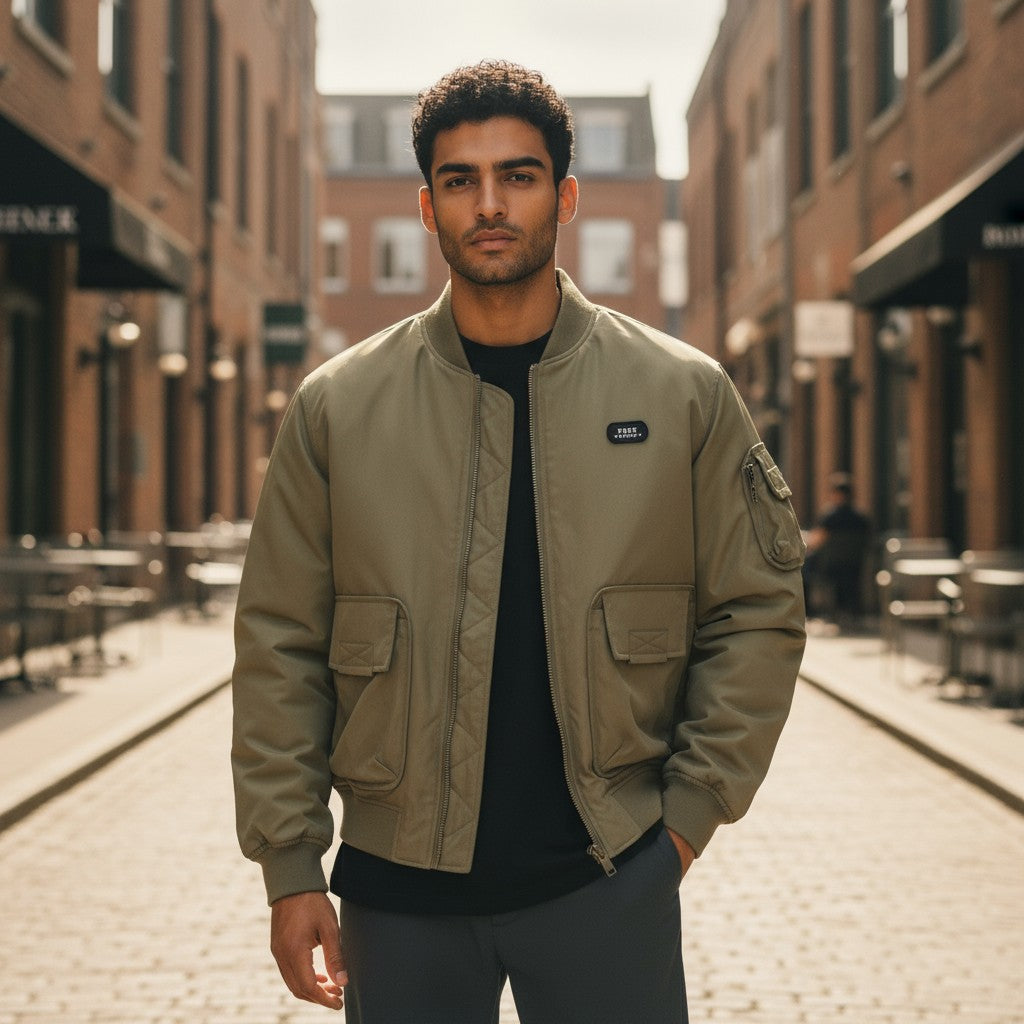 Men’s Retro Bomber Jacket