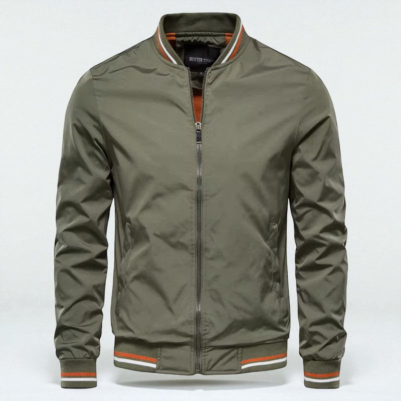 Urban Edge Baseball Bomber Jacket for Men