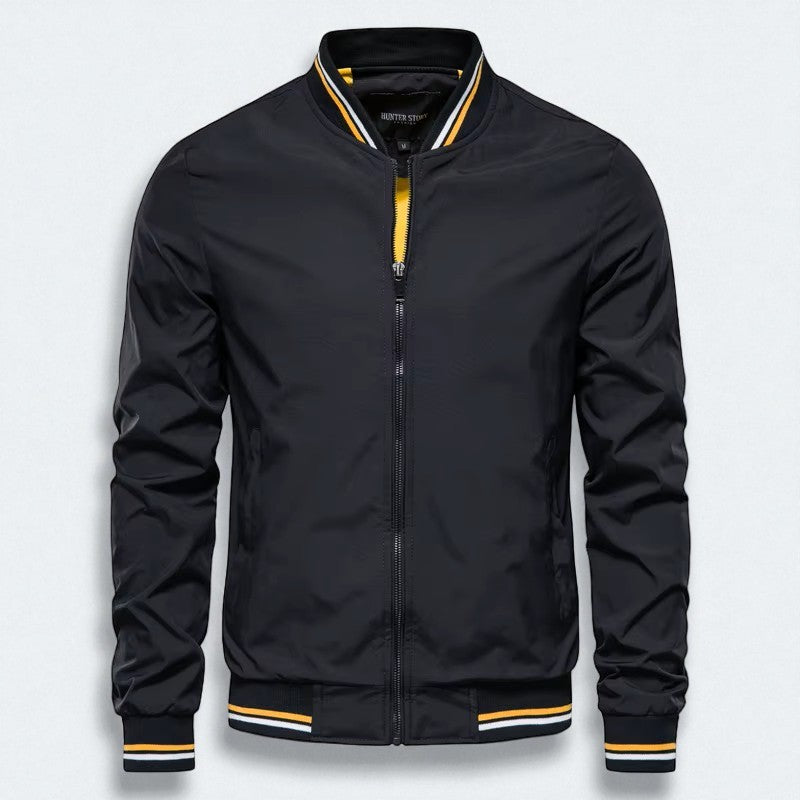Urban Edge Baseball Bomber Jacket for Men