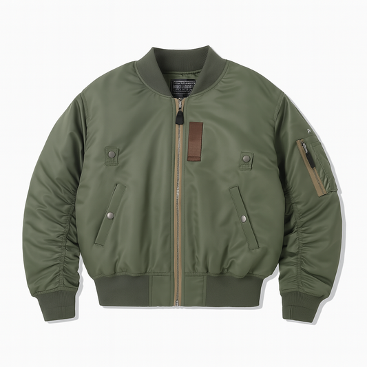 Bomber Flight Jacket For Men