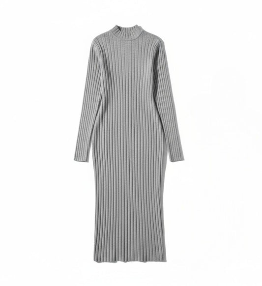 Long Sleeve Bodycon Sweater Dress