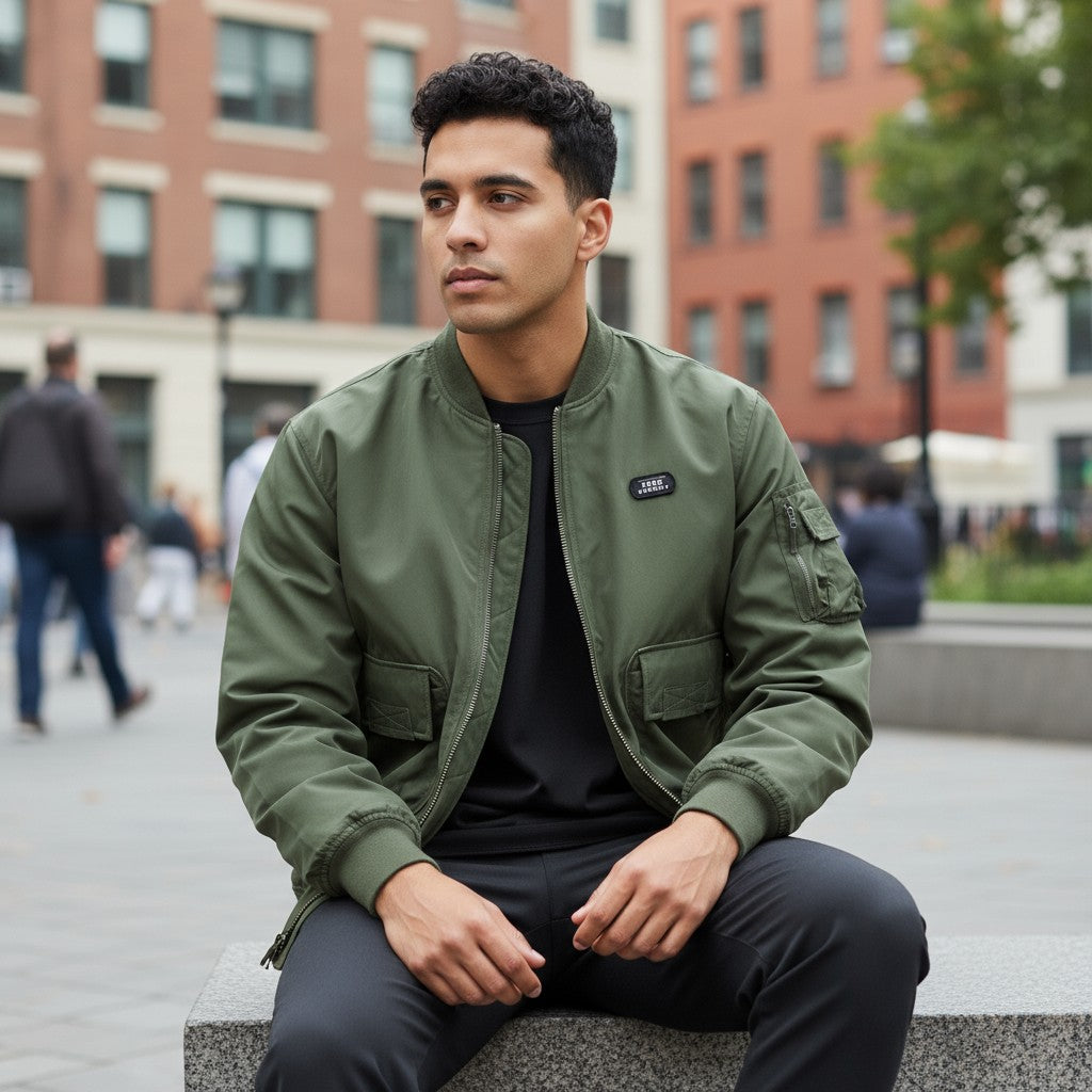 Men’s Retro Bomber Jacket