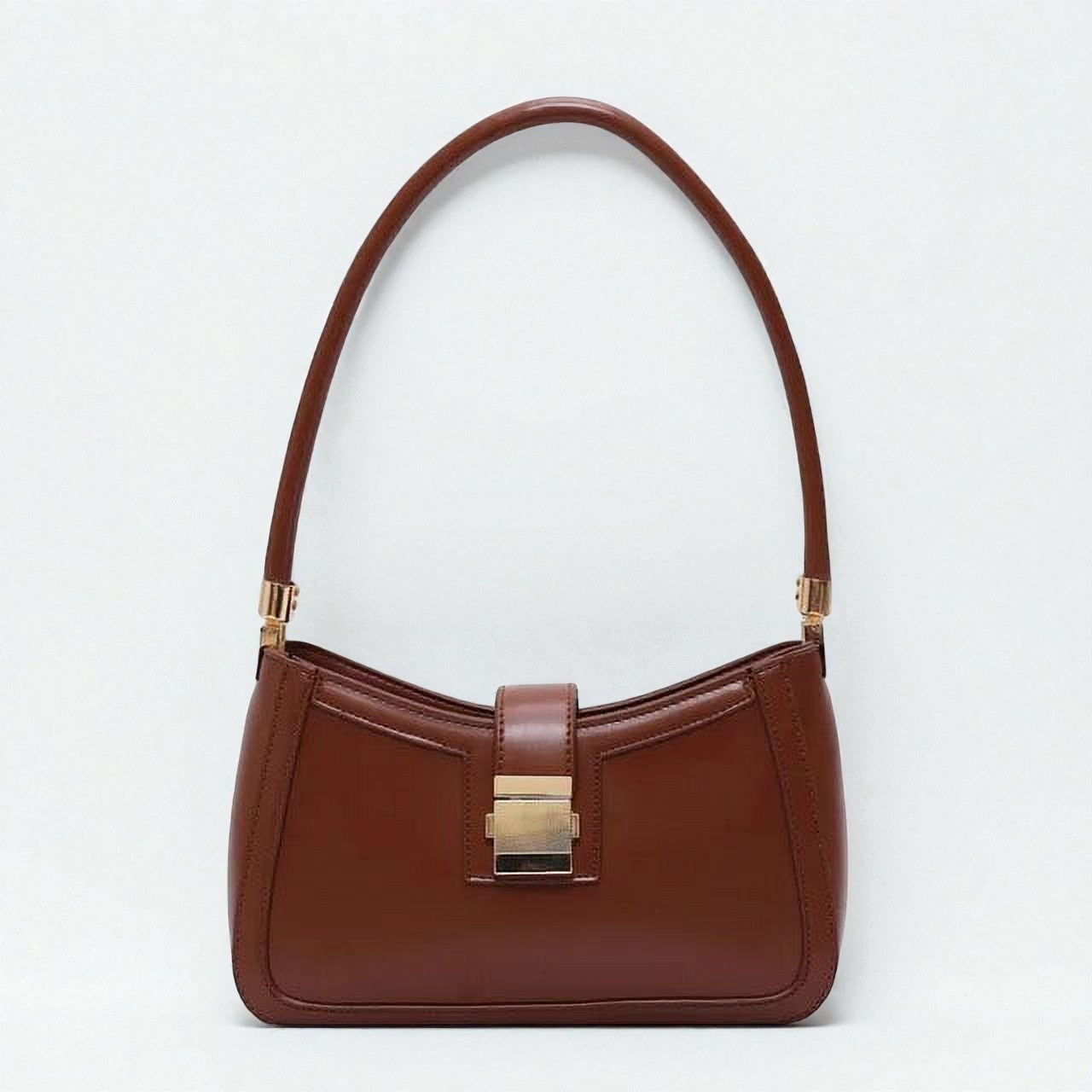 Structured Small Shoulder Bag