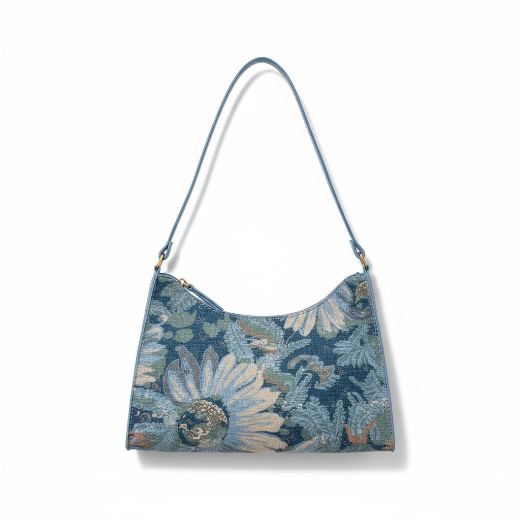 Floral Jacquard small hand Bag