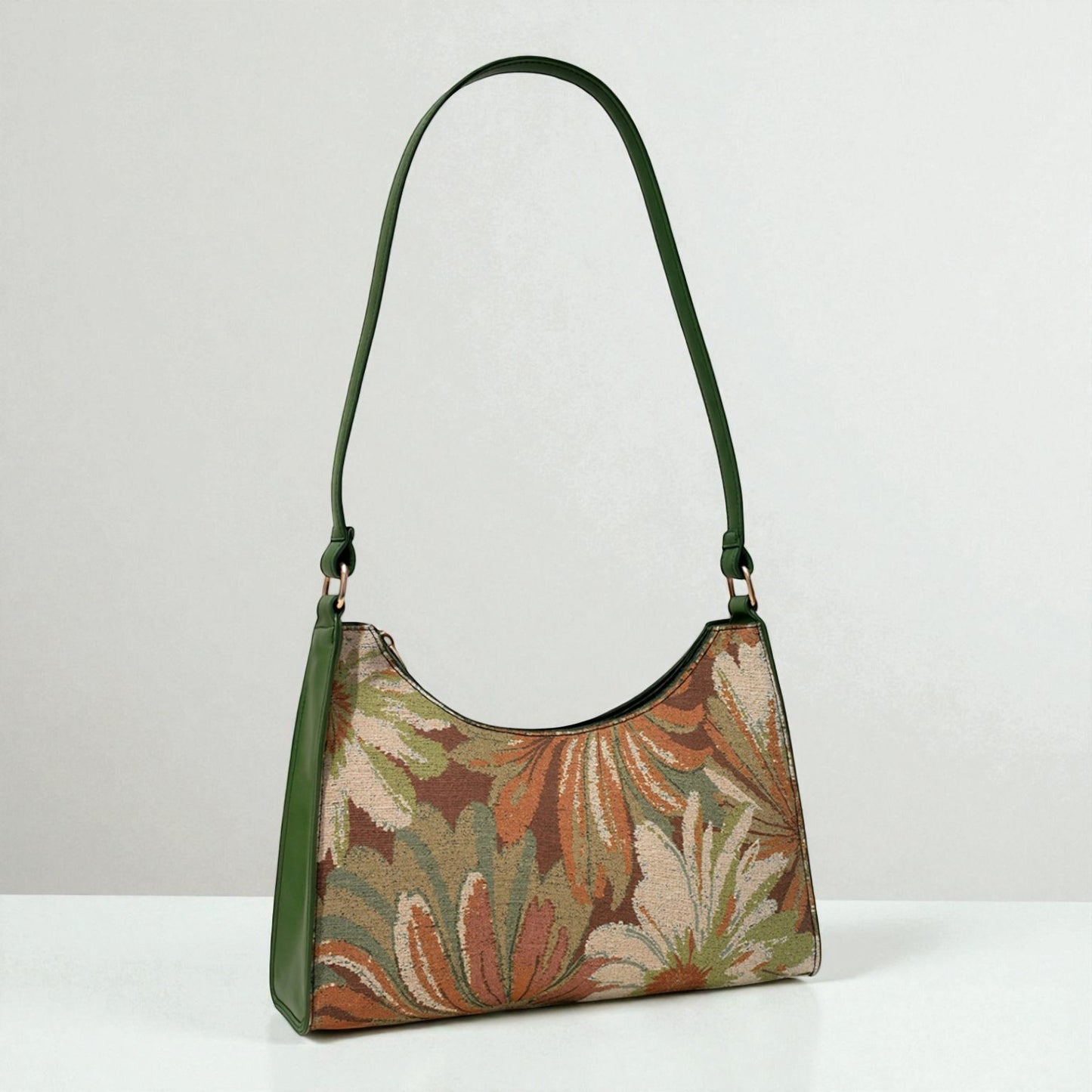 Floral Jacquard small hand Bag