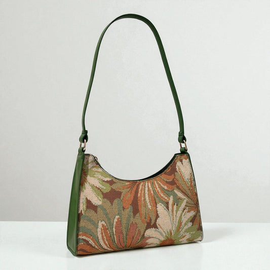 Floral Jacquard small hand Bag