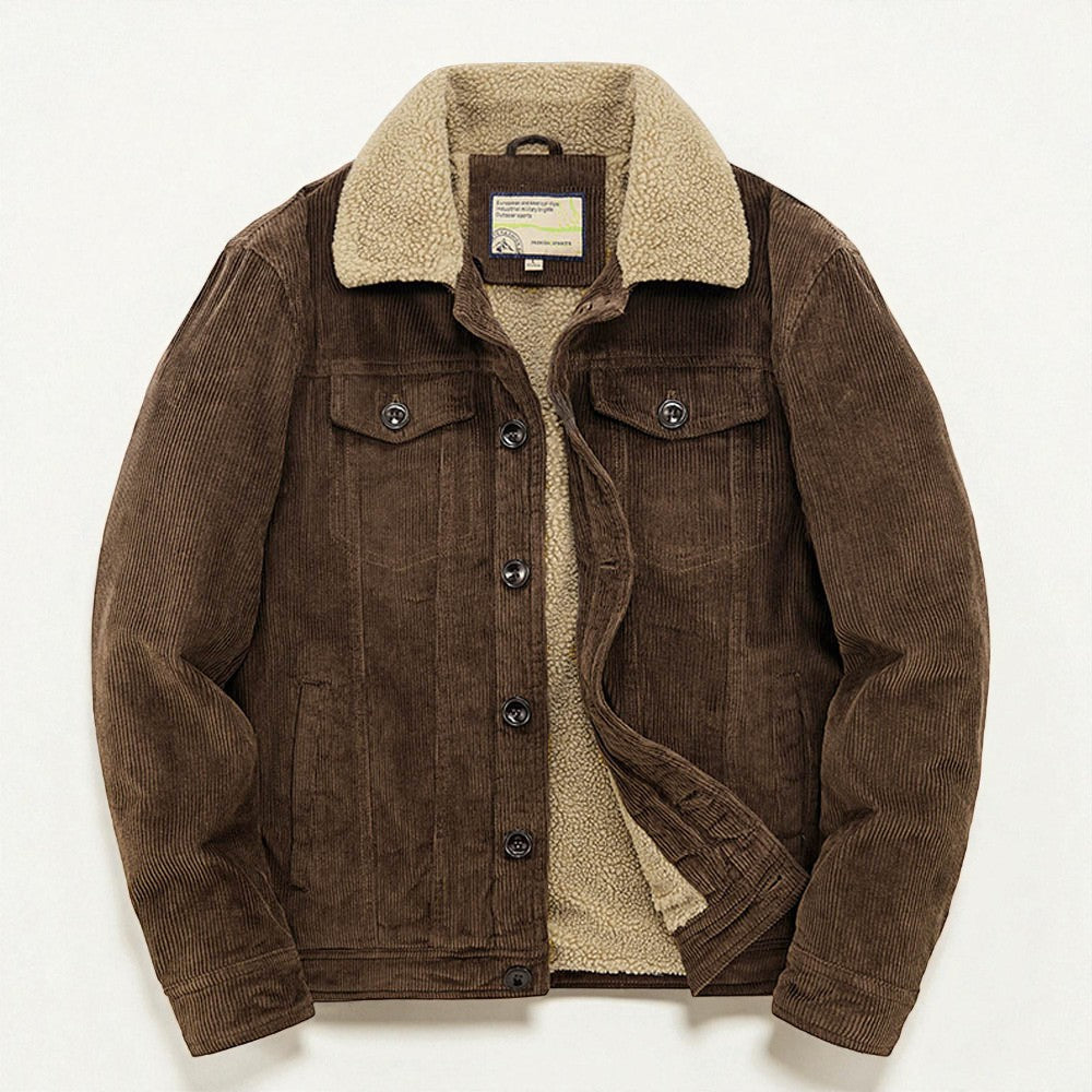 Men’s Corduroy Cotton Winter Jacket