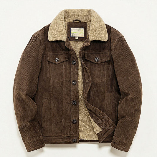 Men’s Corduroy Cotton Winter Jacket