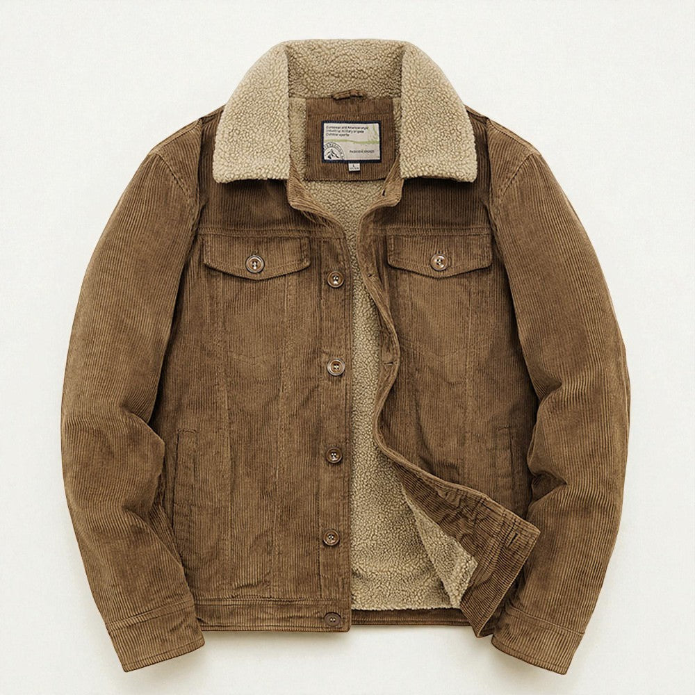 Men’s Corduroy Cotton Winter Jacket