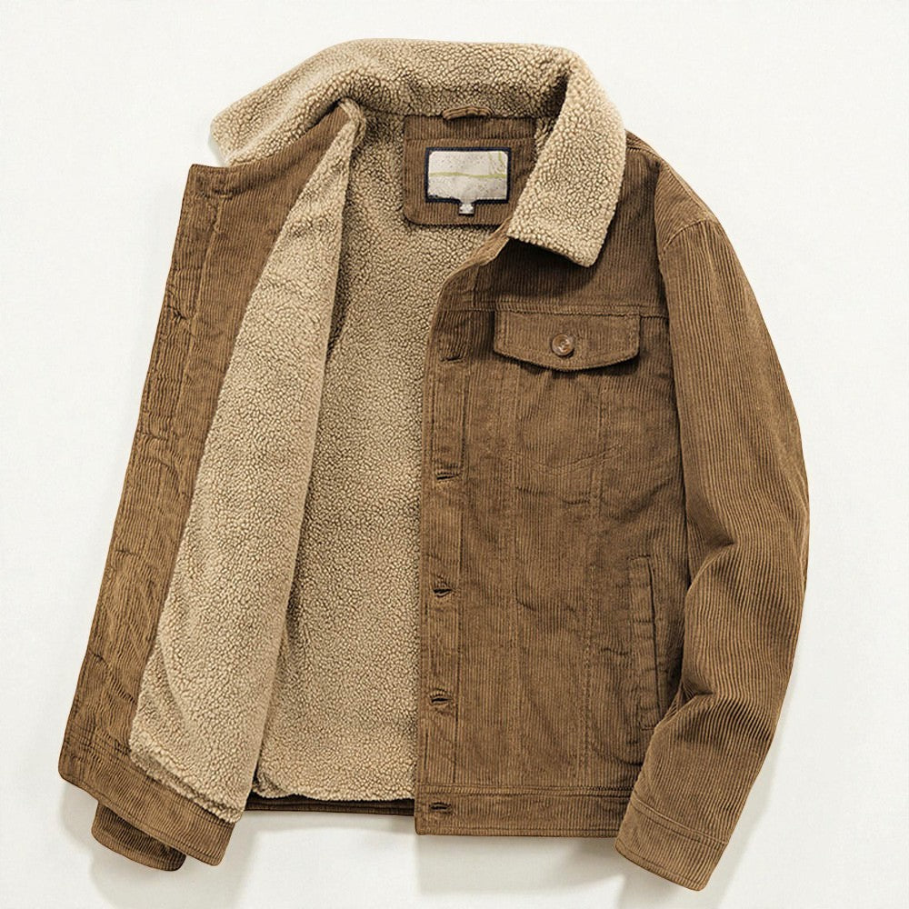 Men’s Corduroy Cotton Winter Jacket