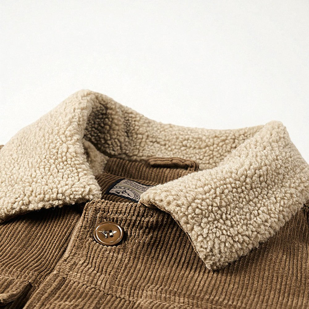 Men’s Corduroy Cotton Winter Jacket